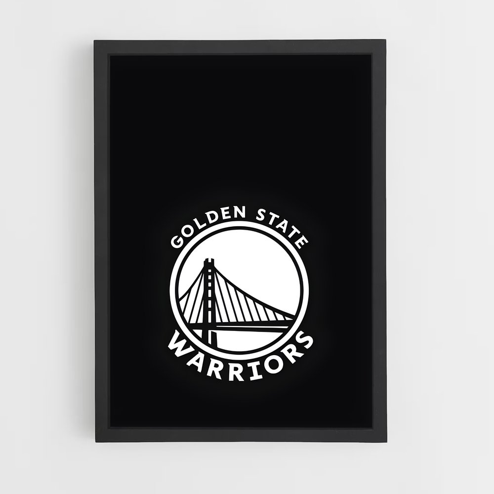 Poster Golden State Dream – affiche Basketball (vue 2)